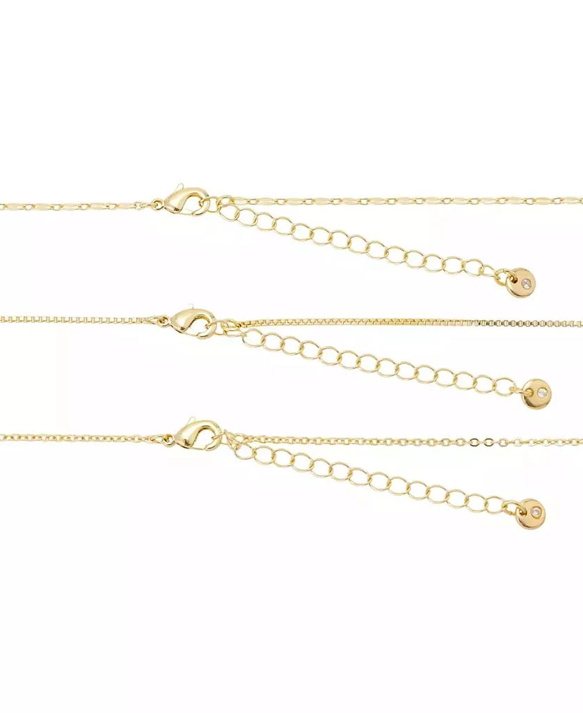 Unwritten Cubic Zirconia Sea Life Pendant Layered Necklace Set 2