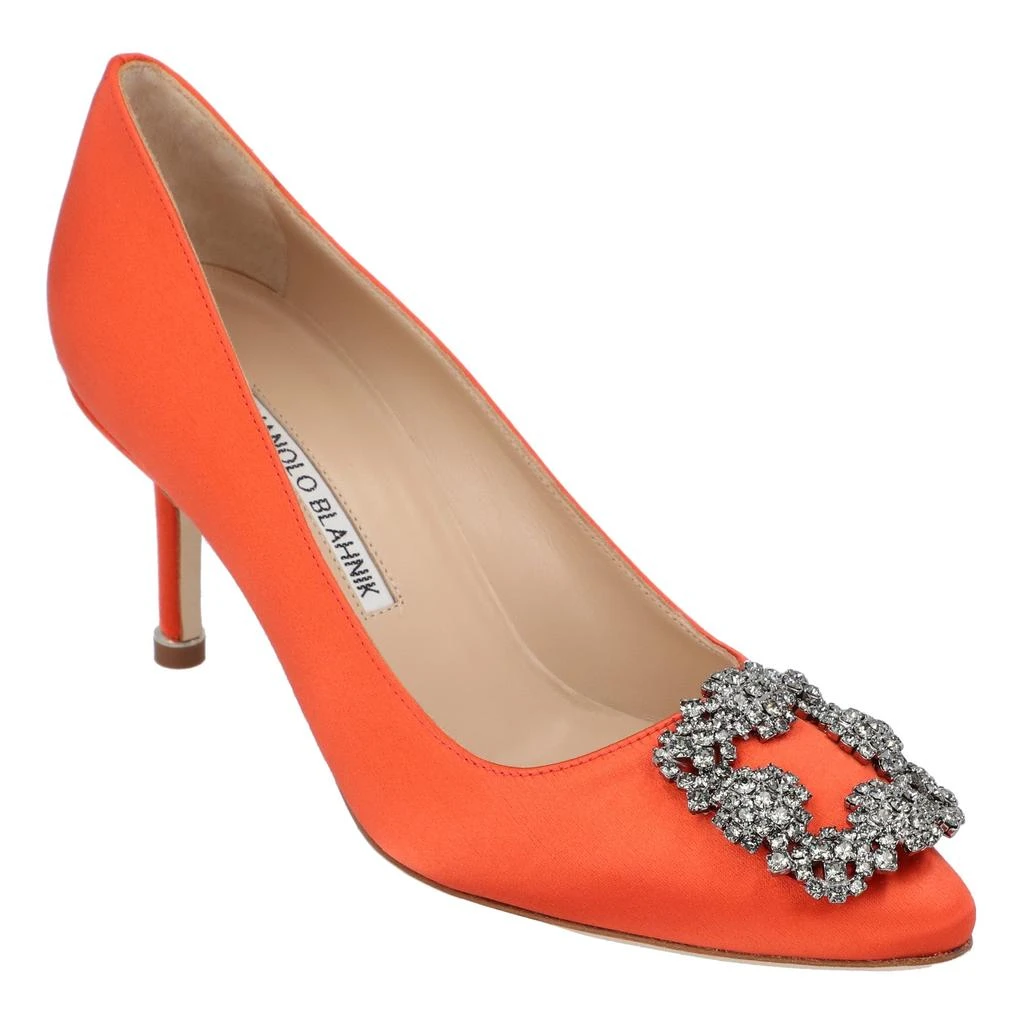 Manolo Blahnik Hangisi 070 Pump Orange 2