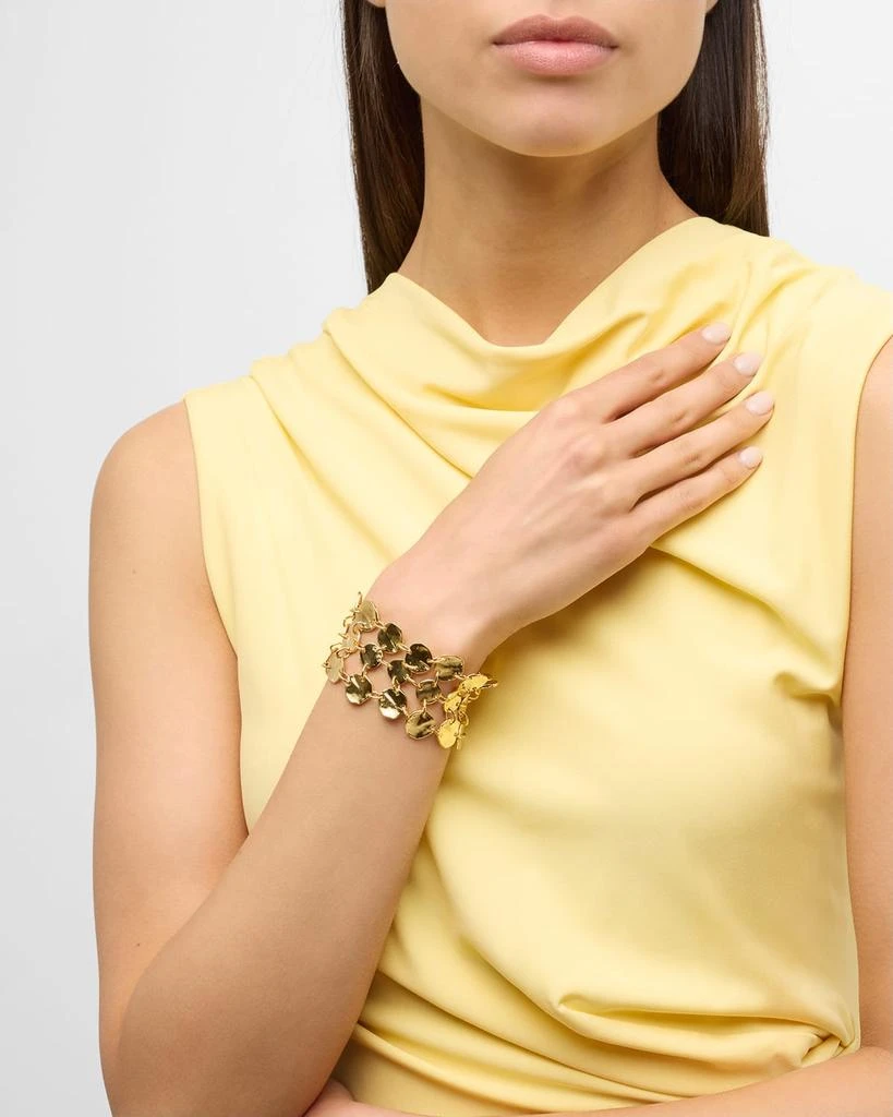 Devon Leigh Multi-Circle Gold-Plated Bracelet 5