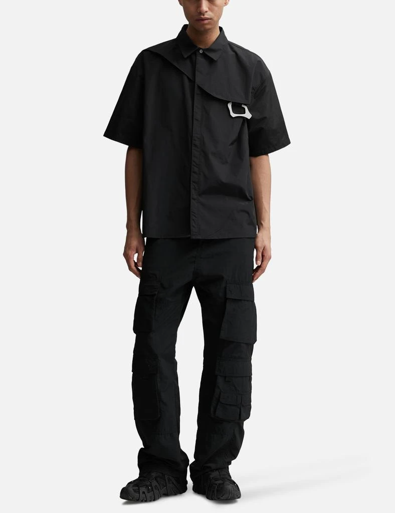 Heliot Emil Short Sleeve Nylon Shirt With Carabiner 5