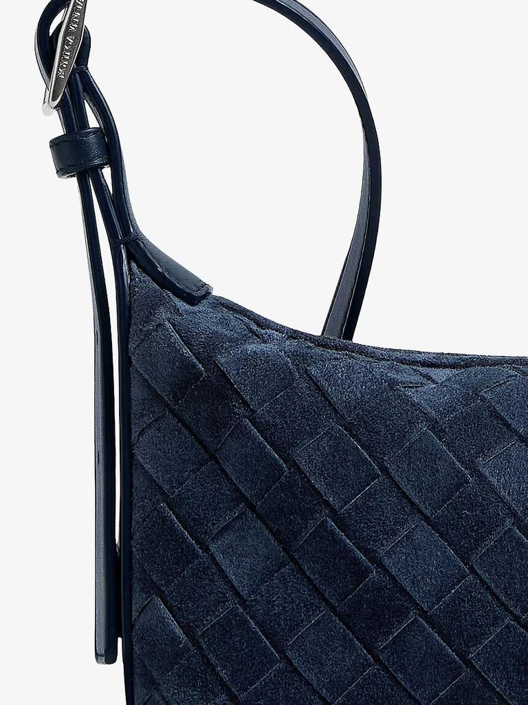 Bottega Veneta Traveler suede shoulder bag 5