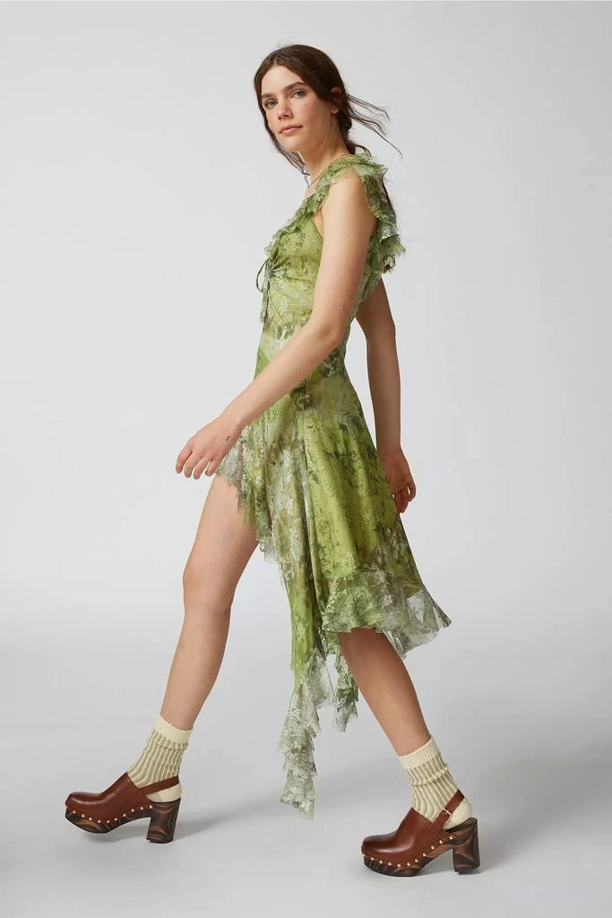 Urban Outfitters UO Hyacinth Lace Spliced Midi Dress 4