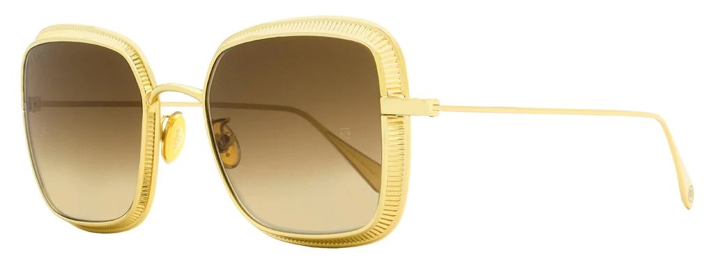 Omega Omega Women's Square Sunglasses OM0017H 30G Endura Gold  54mm 1