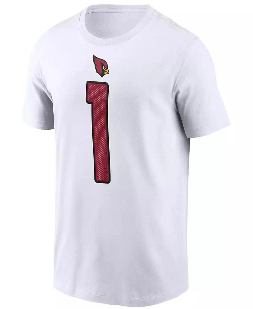 NIKE Men's Kyler Murray White Arizona Cardinals Name and Number T-shirt 3