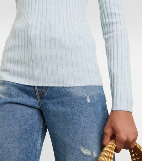 Jardin des Orangers Ribbed-knit cashmere turtleneck sweater 6