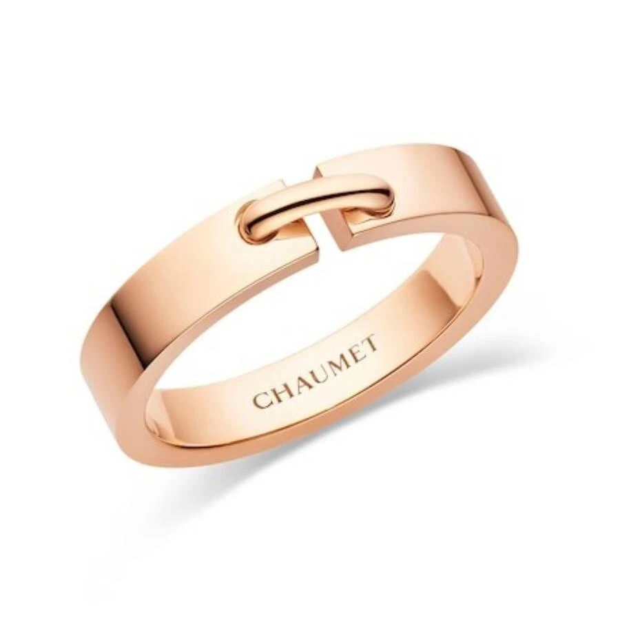 Chaumet 18k Rose Gold Liens Evidence Wedding Ring 1