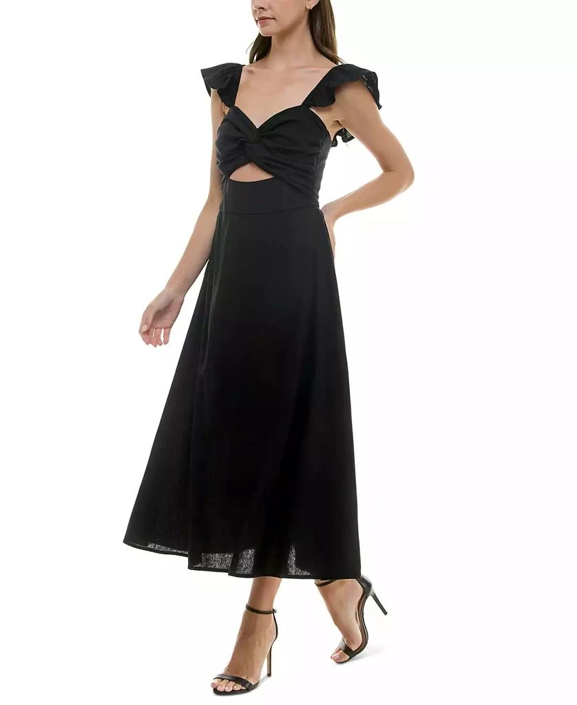 strapless open back dress Queendancer Women Sparkly Gold and Black Velvet Long Holiday Party Dress  with Sequins Mermaid Spaghetti Straps Evening Dress – queendanceruk main image 0