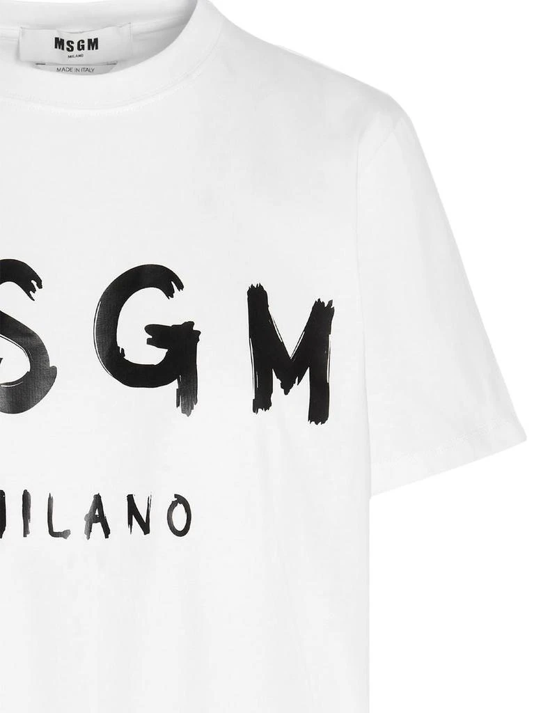 Msgm Msgm T-Shirt With Logo 3