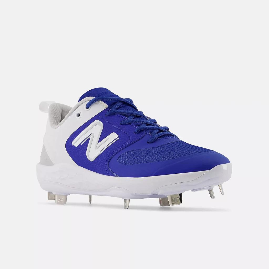 New Balance Fresh Foam X Velo V3 SMVELOB3 Women 7.5 Blue Softball Cleat GBNC689