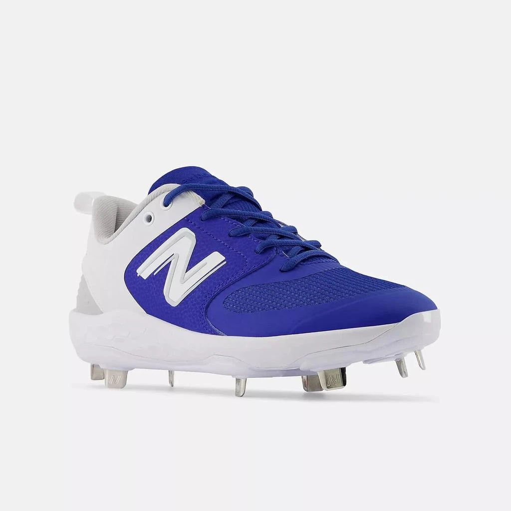 New Balance Fresh Foam X Velo V3 SMVELOB3 Women 7.5 Blue Softball Cleat GBNC689 1