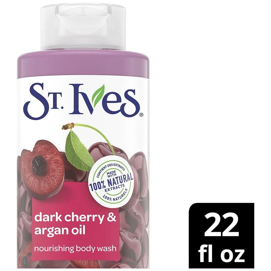 St. Ives Dark Cherry And Argan Oil Body Wash 2