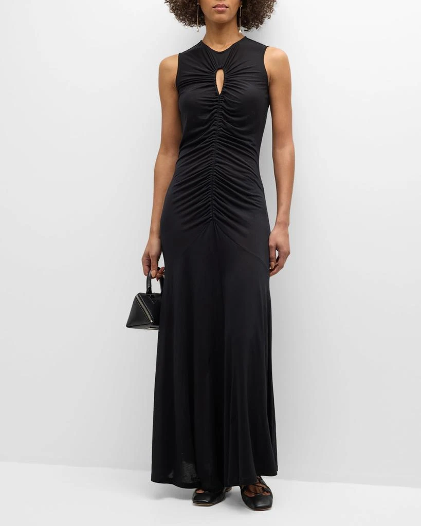 Ulla Johnson Isabel Sleeveless Keyhole Maxi Dress 2