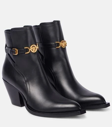 Versace Medusa '95 leather ankle boots 1