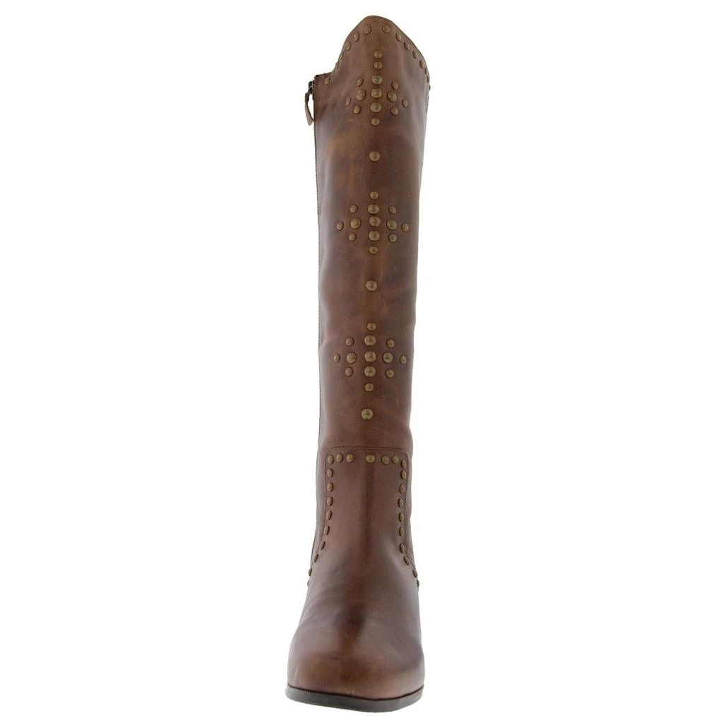 Masseys FORTUNE Womens Studded Leather Knee-High Boots 2