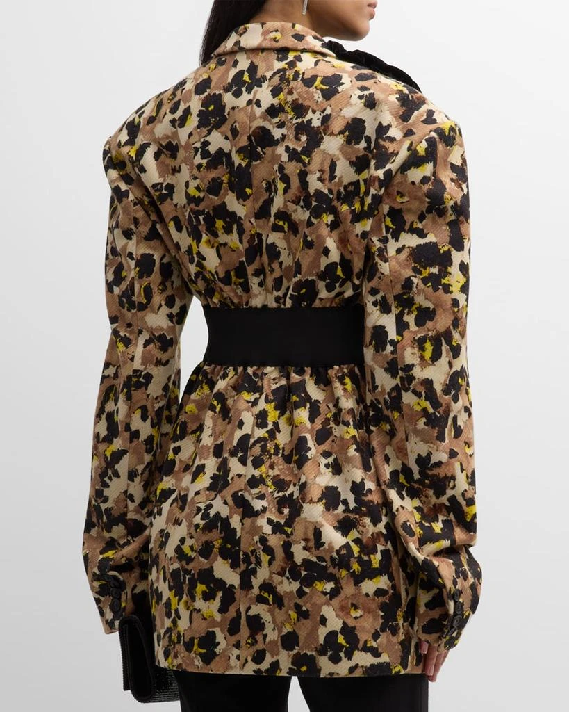 Hellessy Finn Rosette Single-Breasted Blazer Jacket 3