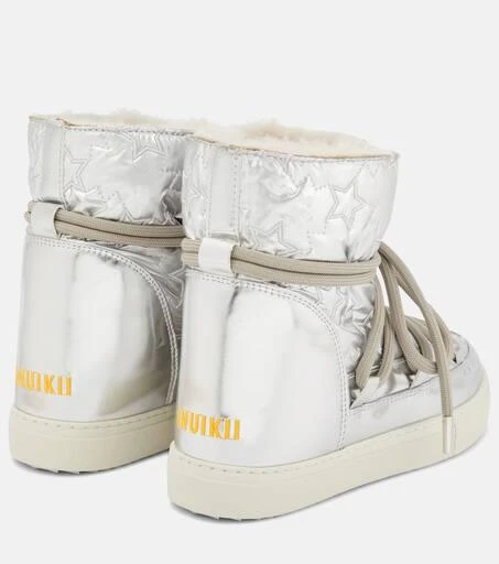 INUIKII Sneaker Star Wedge metallic snow boots 2