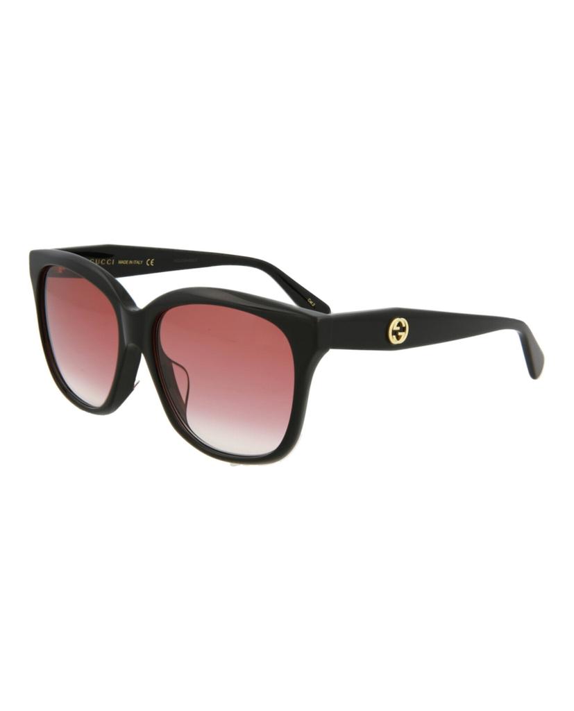 Gucci Square-Frame Acetate Sunglasses