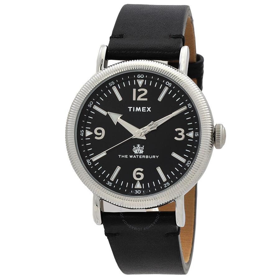 Timex Timex Waterbury Standard Quartz Black Dial Men's Watch TW2W20200