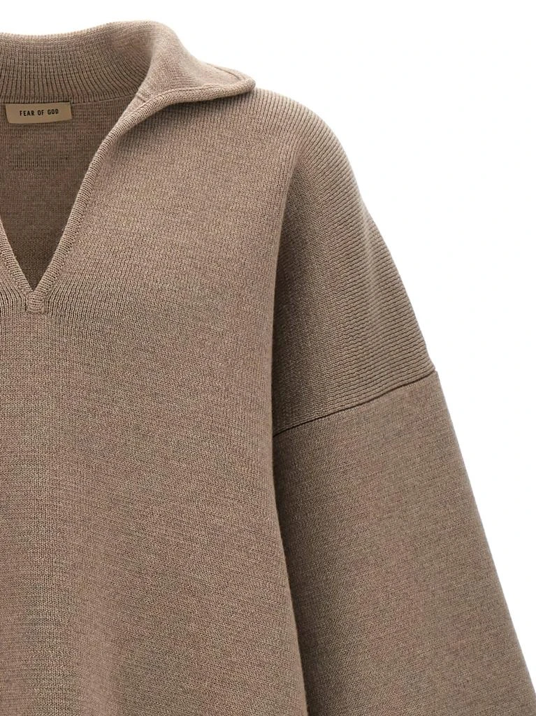 Fear of god boucle Short Sleeve Polo Sweater 3