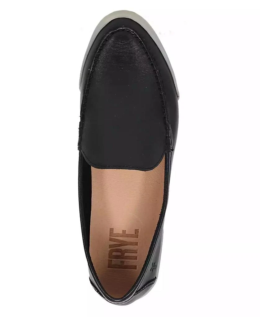 Frye Women's Melanie Skimmer Leather Suede Loafers 4