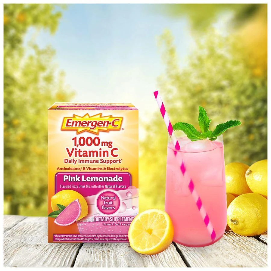 Emergen-C Daily Immune Support Drink with 1000 mg Vitamin C, Antioxidants, & B Vitamins 9