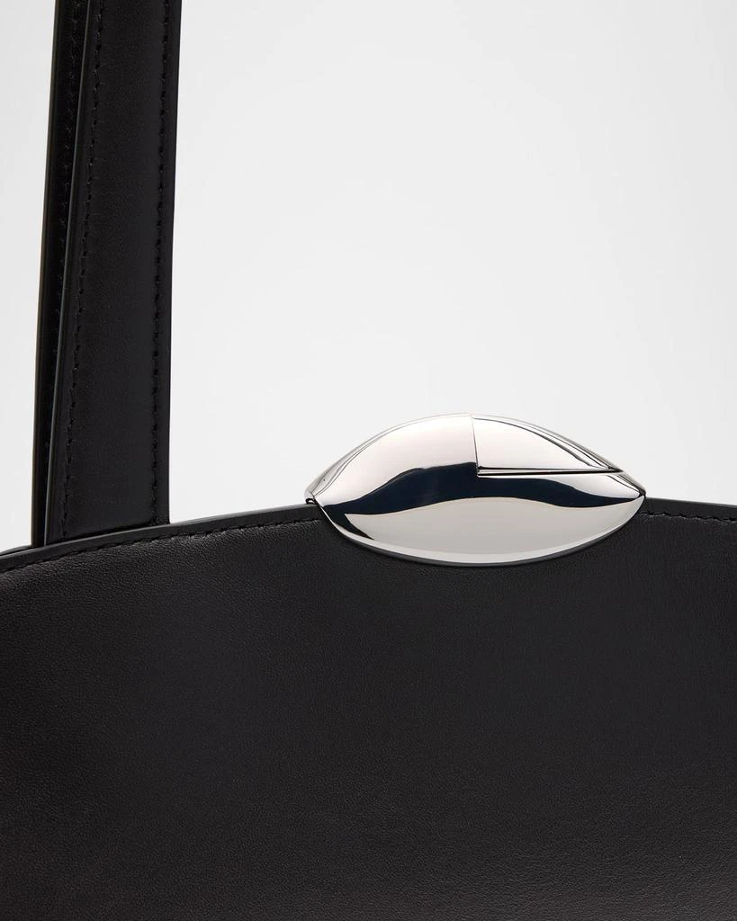 BENEDETTA BRUZZICHES Serena Metal Calfskin Leather Shoulder Bag 5