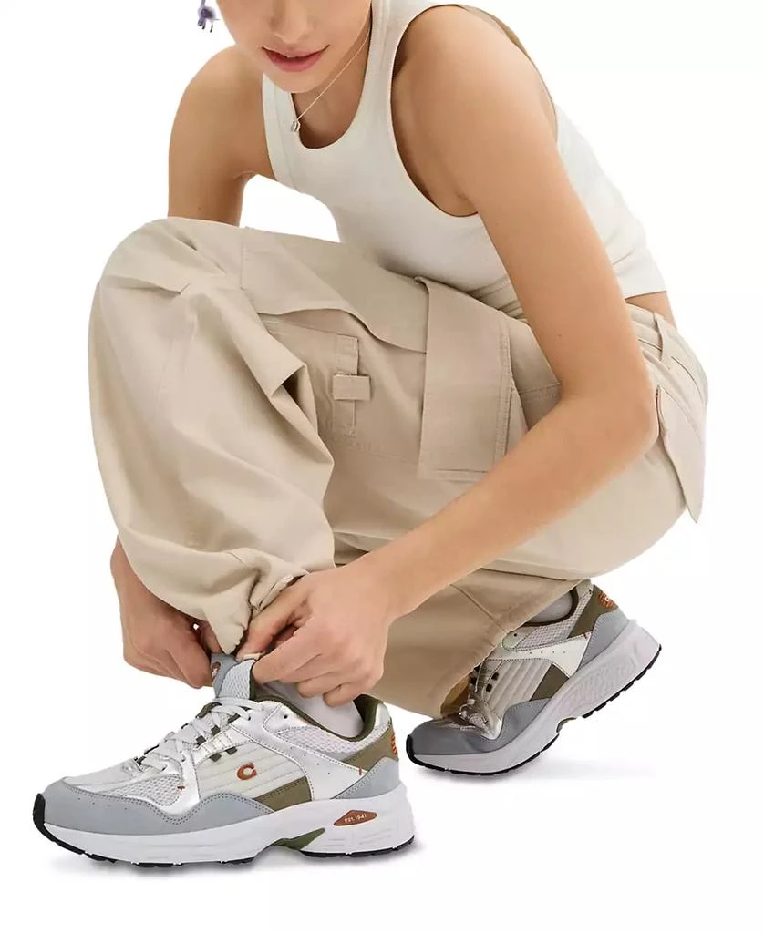 Coach Women's C301 Lace-Up Unisex Trainer Sneakers 6