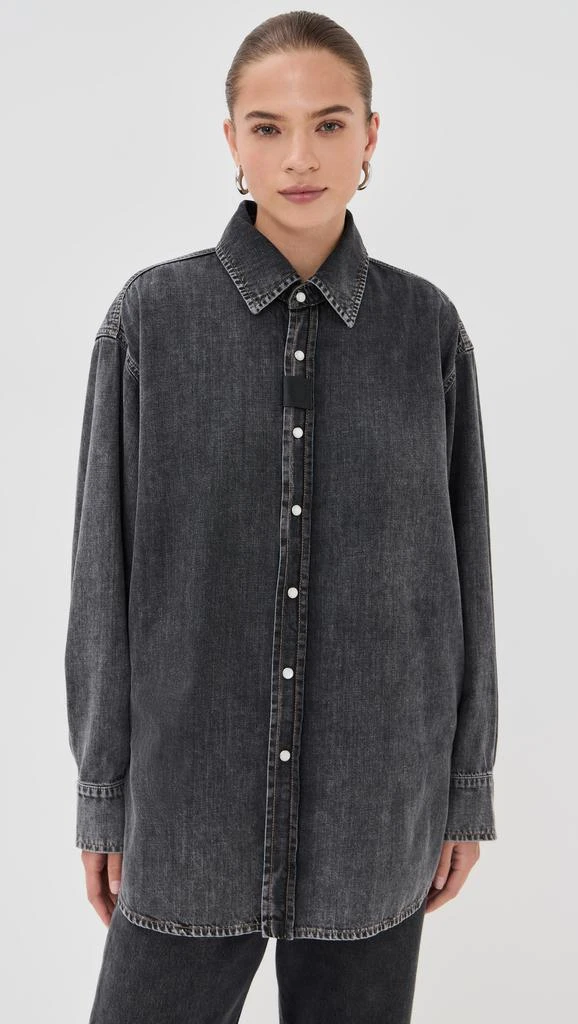 Stella McCartney Black Denim Shirt 6