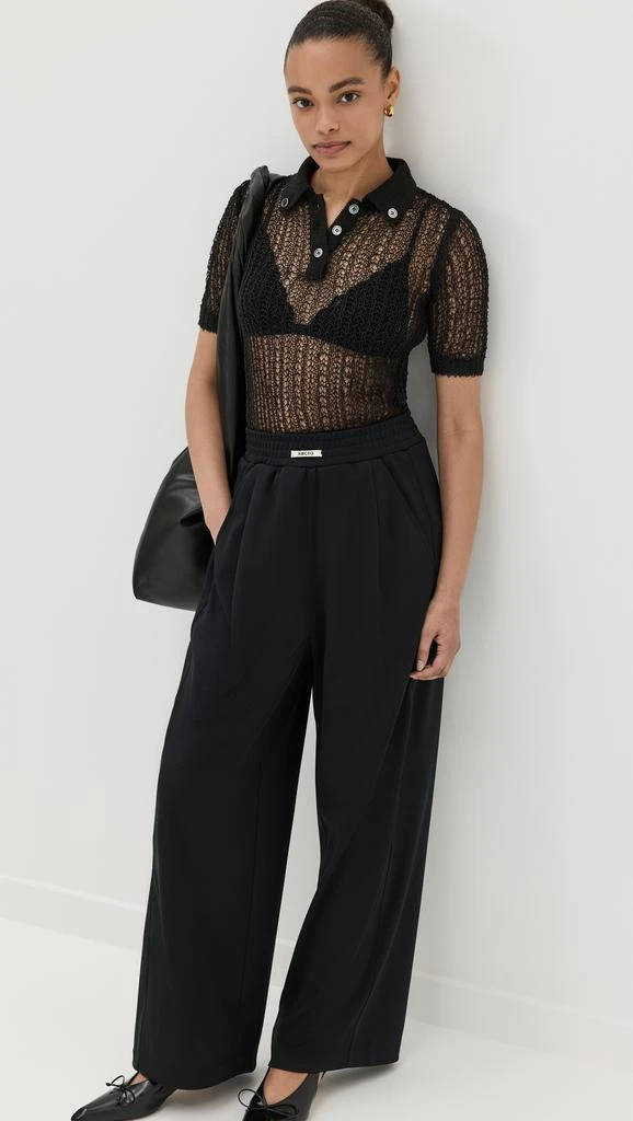 Recto Net Crop Polo Shirt 4