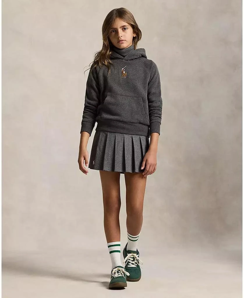 Ralph Lauren Girls 7-16 Big Pony Long Sleeve Hoodie 4