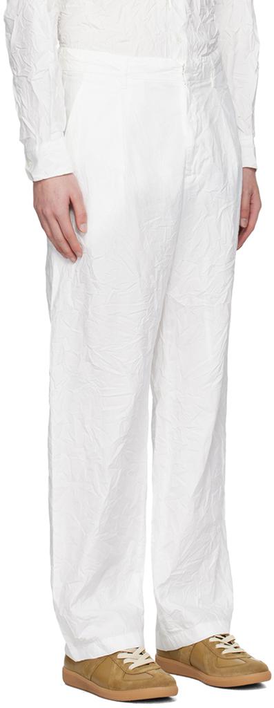 AURALEE White Finx Trousers JP 3 = WAIST US 31 - Outdoor