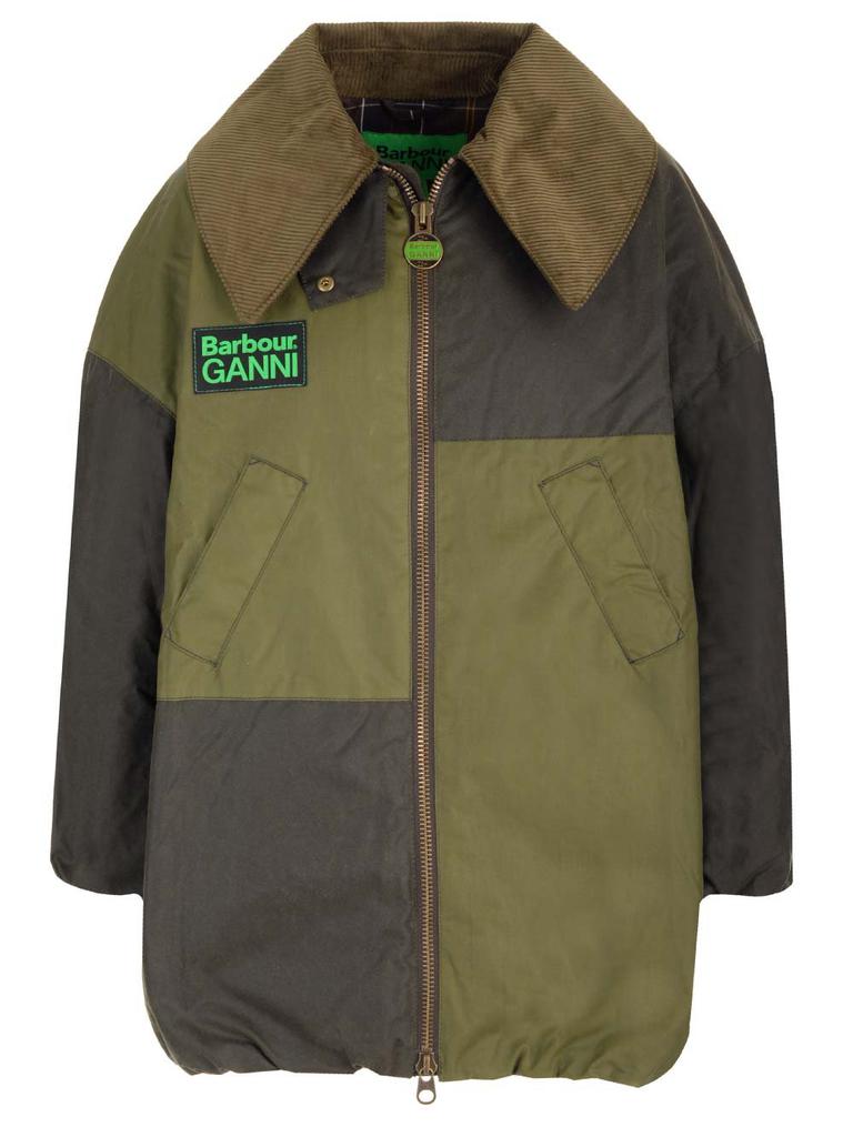 Barbour Barbour X Ganni Bomber Wax Jacket