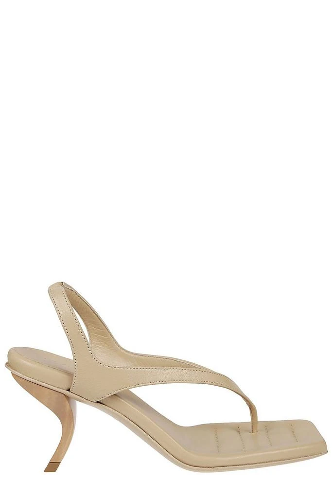 GIA BORGHINI GIA BORGHINI Rosie Open Toe Slip-On Sandals 1