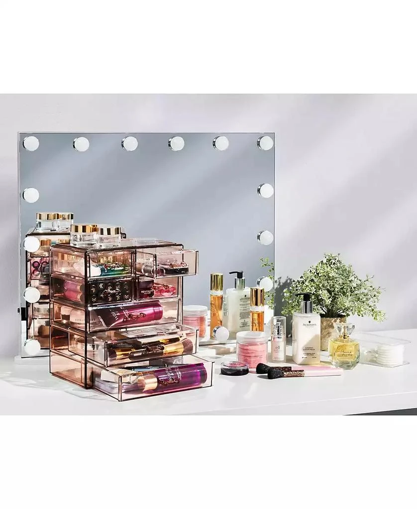 Sorbus 7 Drawer Acrylic Makeup Organizer Case for Cosmetics, Makeup and Jewelry 3