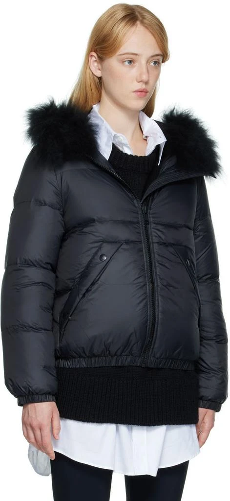 Yves Salomon - Army Black DouDoune Down Jacket 2