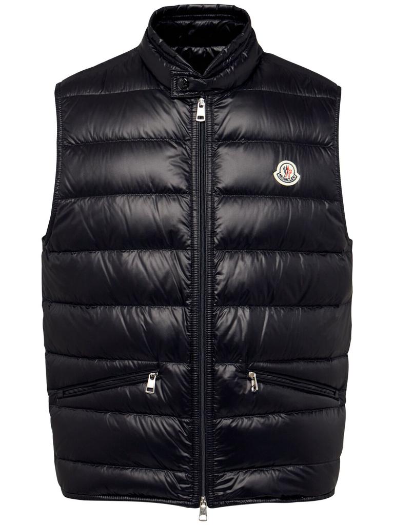 MONCLER ROD GILET サイズ4 Moncler Contrin Nylon Down Zip Front Vest | Saks Fifth Avenue