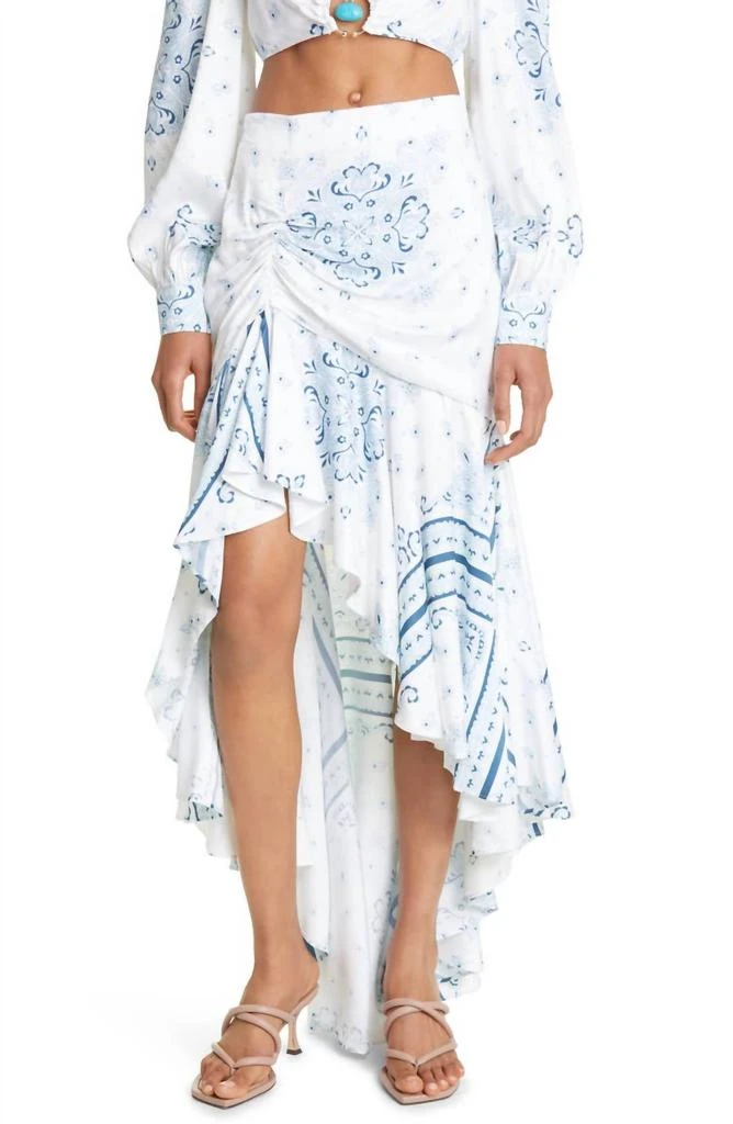 CAMI NYC Bronte Skirt In Resort Bandana 1