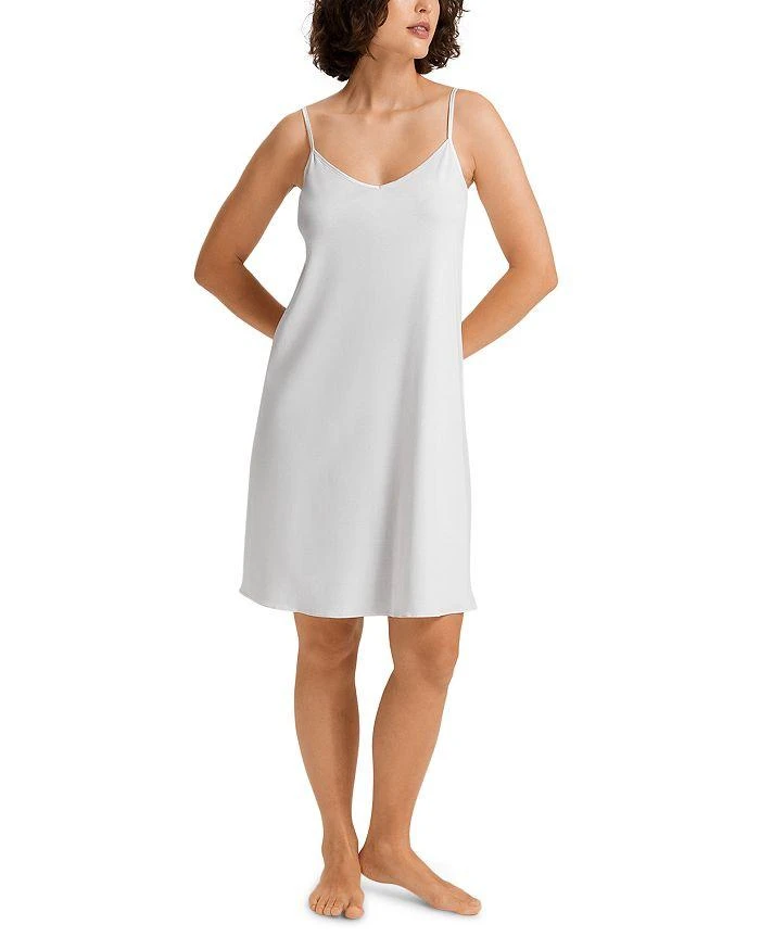 Hanro Cotton Silk Spaghetti Chemise 3