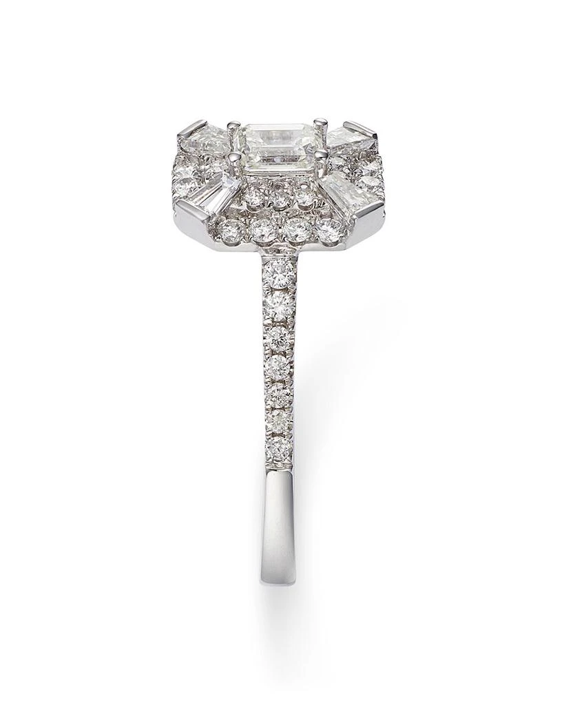 Bloomingdale's Diamond Mosaic Ring in 14k White Gold, 0.95 tcw 4