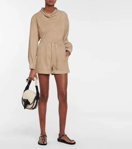 Isabel Marant Carius suede shorts 4