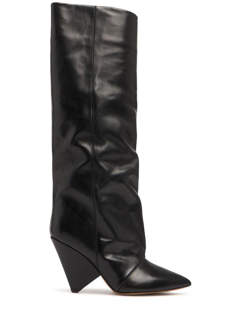 Isabel Marant 90mm Lyena-gb Leather Tall Boots