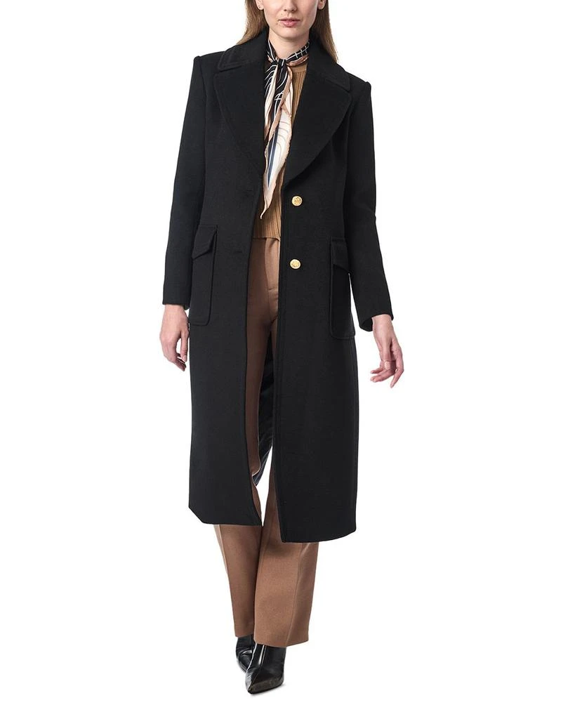 Bernardo Classic tailored Wool Melton Coat 2
