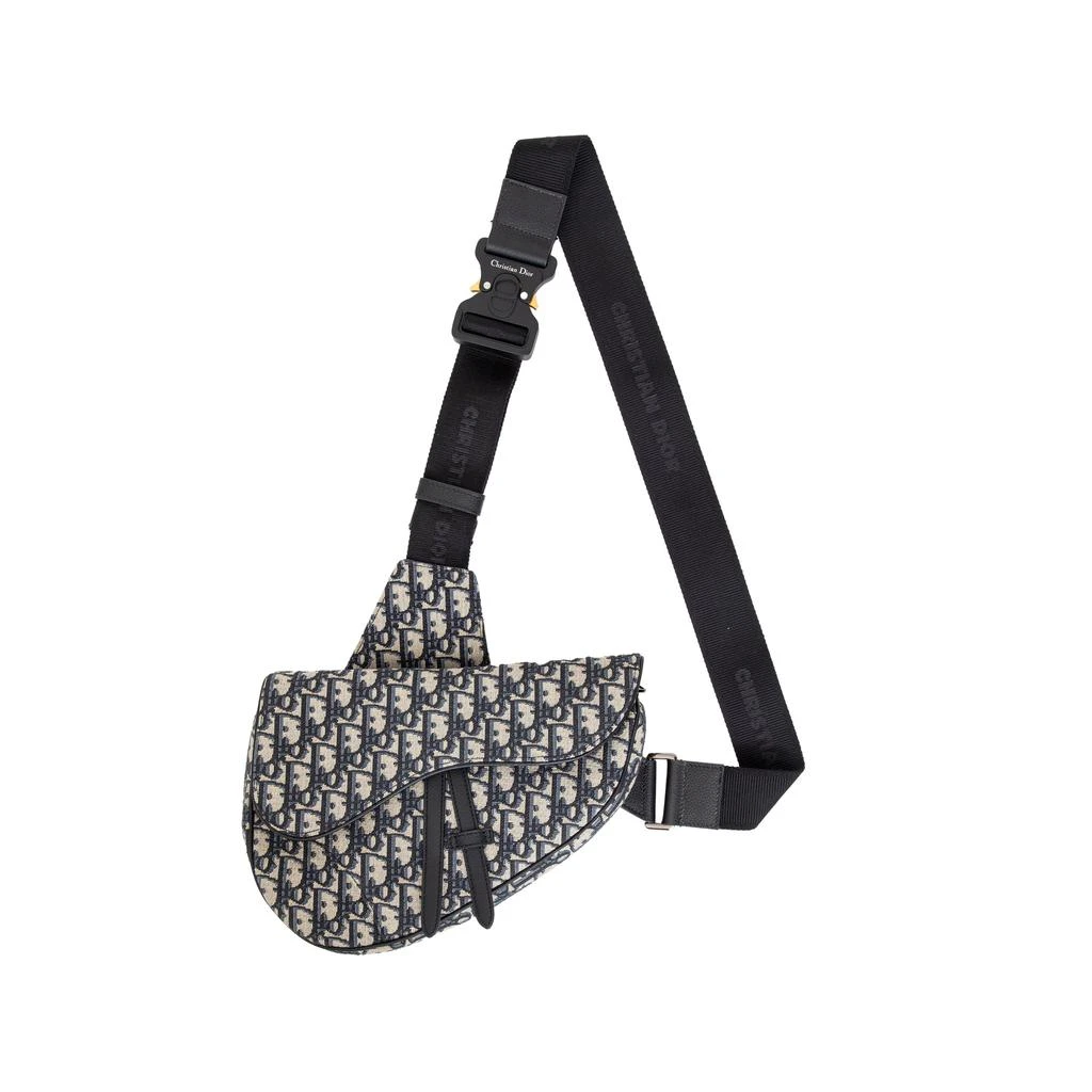 Dior Oblique Jacquard Saddle Bag - '20s 3