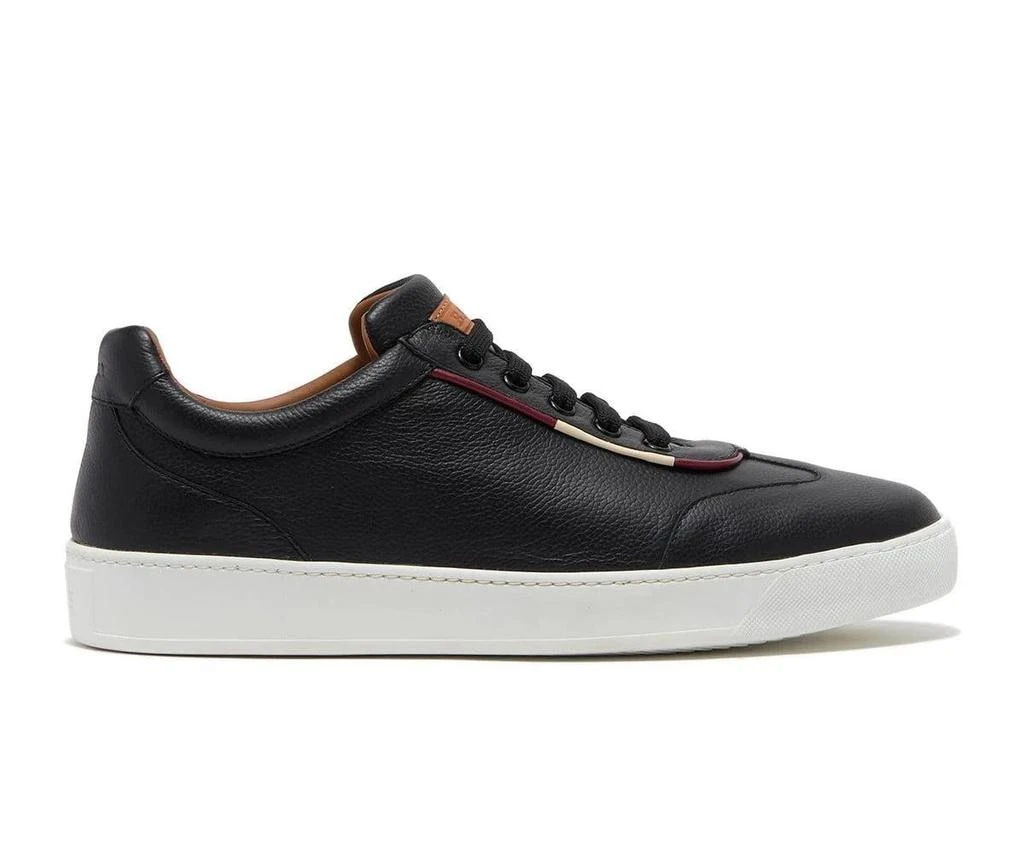 Bally Baxley Men's 6230467 Black Leather Sneakers 2