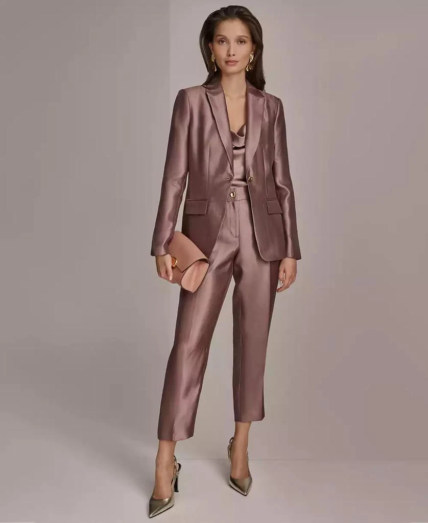 Donna Karan Women's One-Button Jacket 5