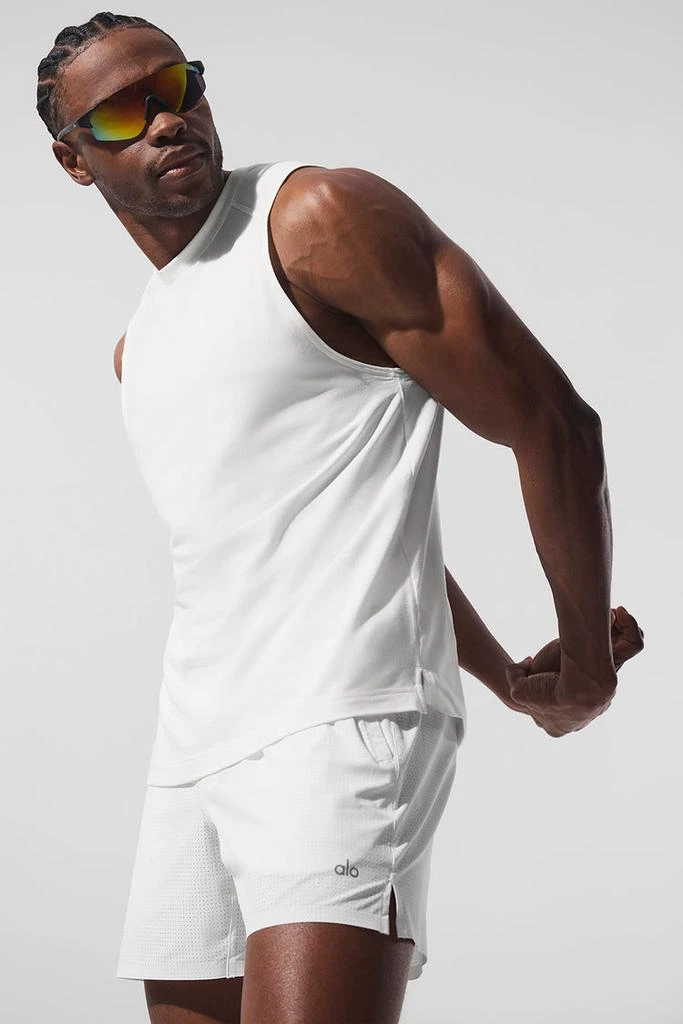 Alo ALO Vapor Muscle Tank - Black 4