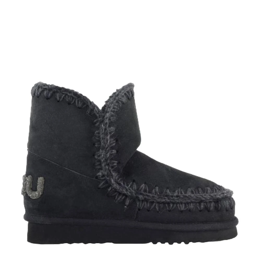 Mou Women's boots Mou - eskimo 18 glitter logo - black 1