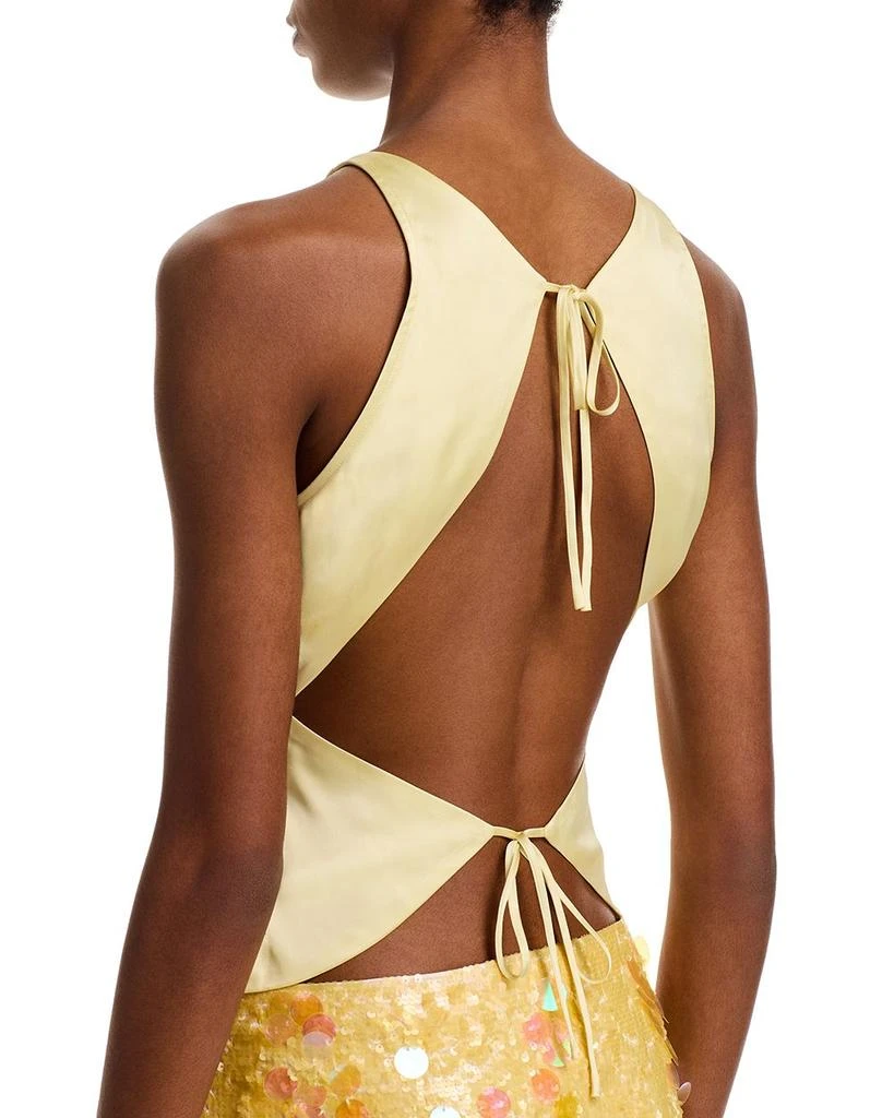Danielle Guizio Regine Cowl Neck Top 4