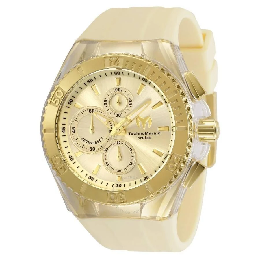 TechnoMarine Cruise Star Chronograph Quartz Champagne Dial Men's Watch TM-115216 1