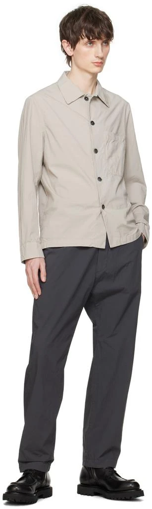 BARENA Gray Bativoga Trousers 4